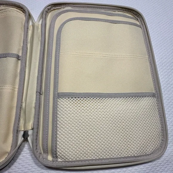 Travel Portfolio Organizer Waterproof Bag - Multifunctional, Zippered - Like NEW - Picture 10 of 11